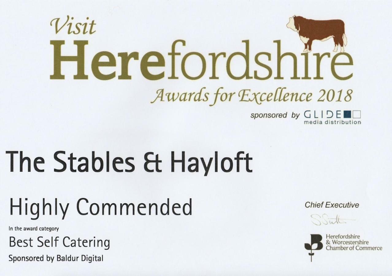 Villa The Stables And Hayloft Ledbury Esterno foto